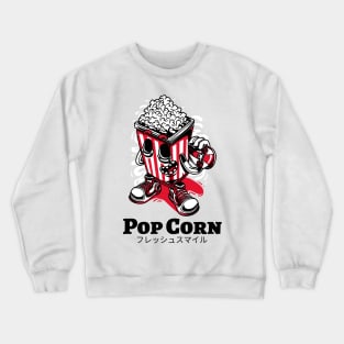 Pop Corn Skateboard Kid Crewneck Sweatshirt